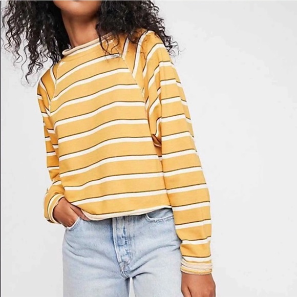 Free People Tops - Free People Something Simple Striped Top XS